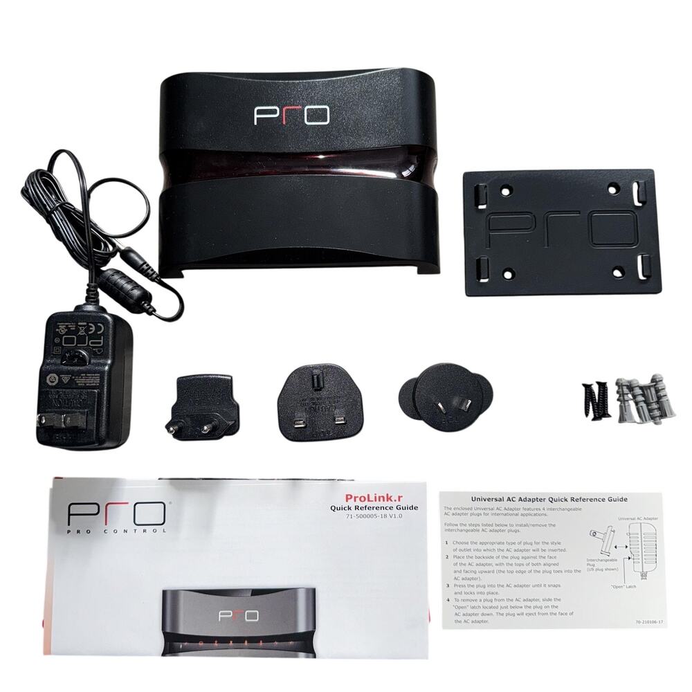 PROLINK.R PRO CONTROL PROCESSOR AV CONTROLLER W/ ADAPTERS & MOUNT